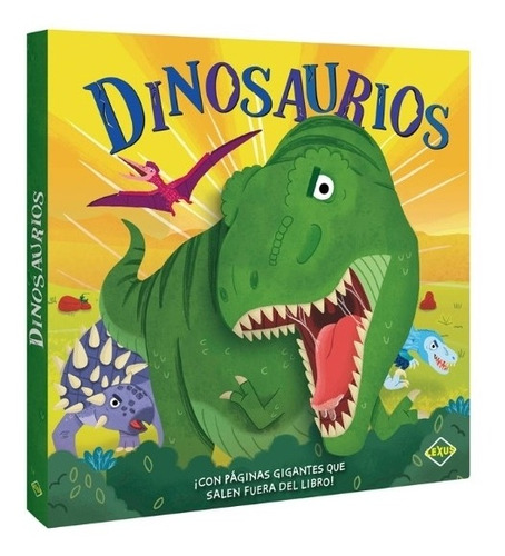 Dinosaurios - Escenas Pop-up - Con Paginas Gigantes Que Sale