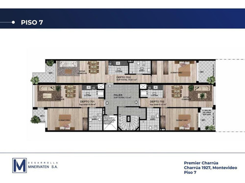 Imagen 6 de 17 de Apartamento 1 Dormitorio, Al Frente .