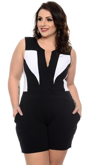 macacão plus size barato