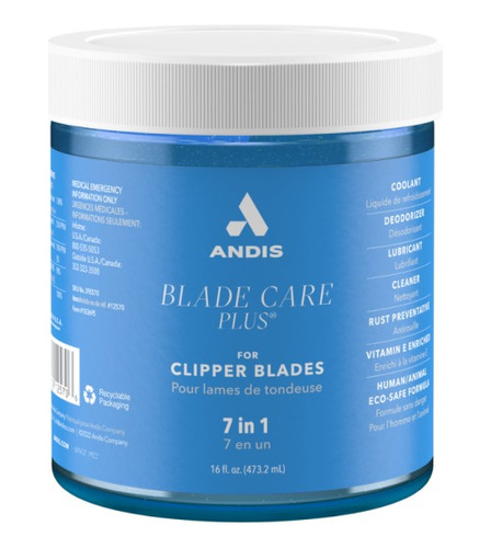 Lubricante Blade Care Plus 7 En 1 Andis 473ml.