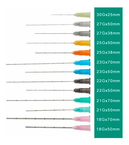 Pack 10 Canulas 22g X 50mm