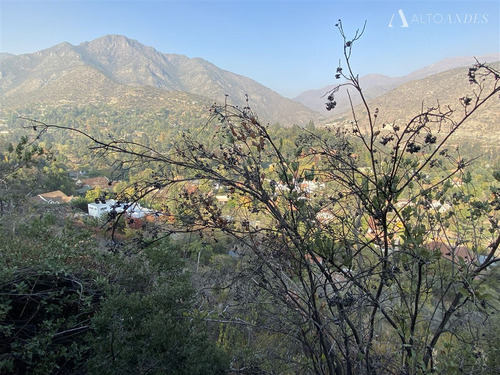 Sitio En Venta En El Arrayan Lo Barnechea Espectacular Vista