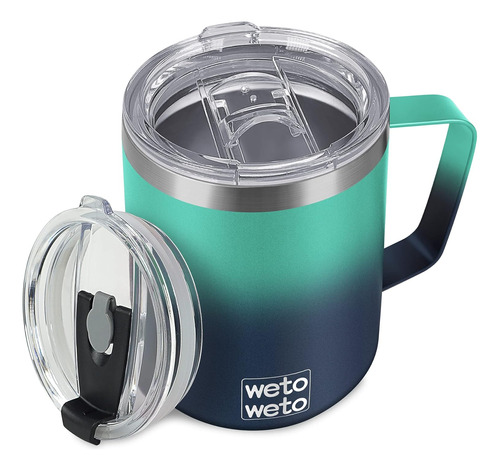 Juego De Tazas De Café Wetoweto De 14 Oz, Con Aislamiento Al