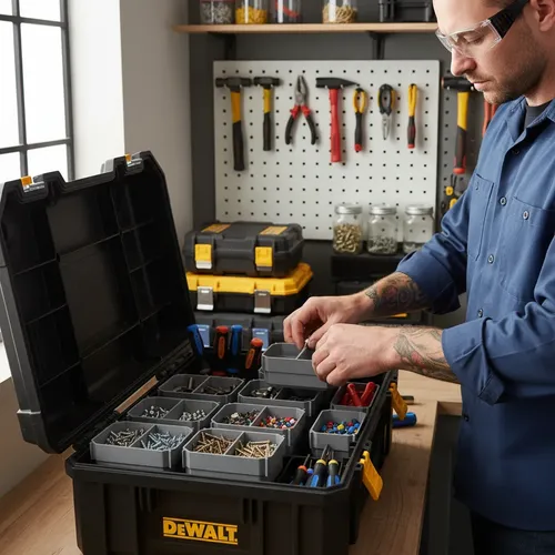 Divisória Compatível Com Maleta Dewalt Tstack Dupla | MercadoLivre