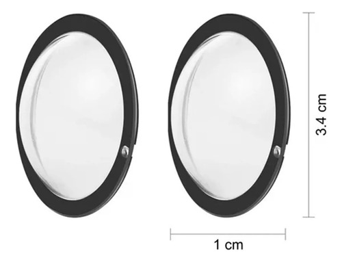 Mica Tapa Protectora Lente Compatible Con Cámara Insta360 X3