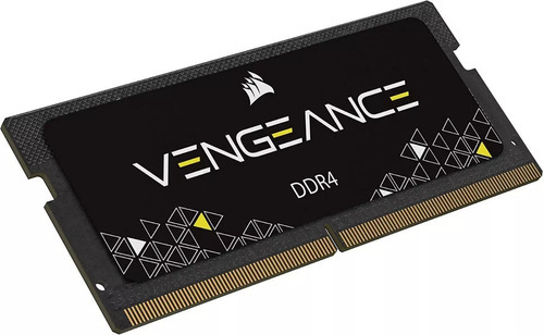 Memória RAM Vengeance color preto  16GB 1 Corsair CMSX16GX4M1A3200C22