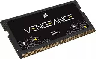 Memória RAM Vengeance color preto 16GB 1 Corsair CMSX16GX4M1A3200C22
