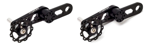 2x Mtb Bike Chain Tensioner Un Solo Convertidor Sujetador