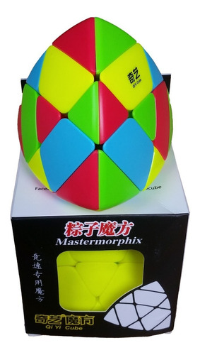 Mastermorphix Qiyi Cubo Rubik Stickerless Piramide Cube