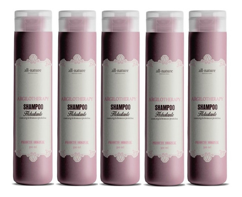 Argilotherapy All Nature, Shampoo E Condicionador 5 Unids