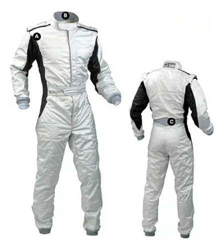 Qcp Para Traje De Moto Unisex De Una Sola Pieza