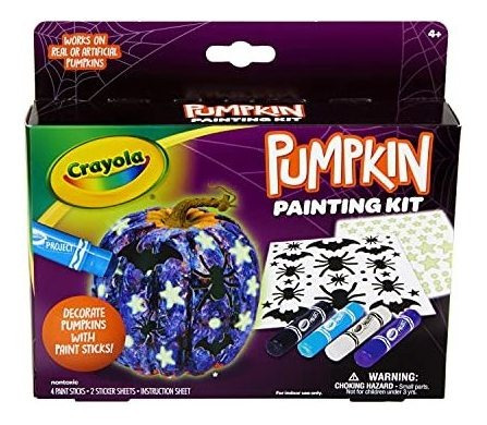 Kit De Decoración De Calabaza Para Hallowen Sin Tallar 35zwo