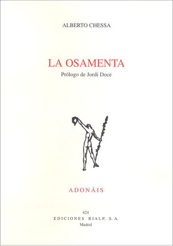 La Osamenta, De Sánchez Sánchez, Alberto. Editorial Ediciones Rialp, S.a., Tapa Blanda En Español