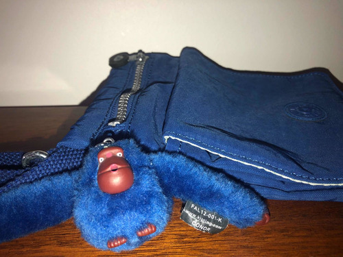 Cartera Mujer Bandolera Kipling Original Azul