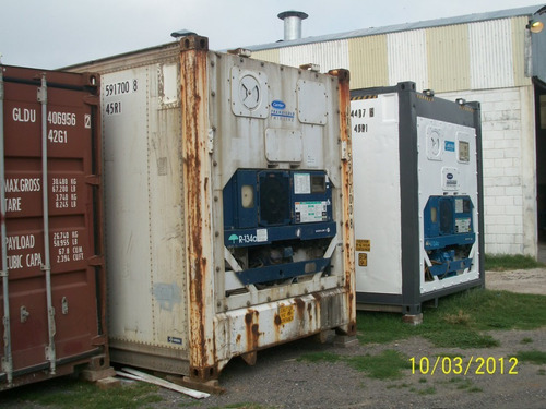 Contenedor Maritimo Refrigerad Reefer Container Camara Frio