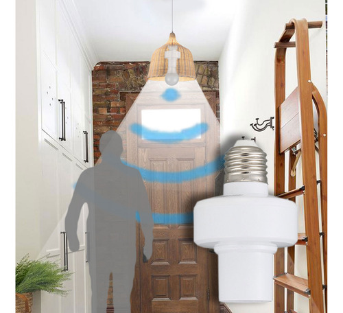 Lâmpada Adaptadora De Indução De Corpo Humano F Night Light