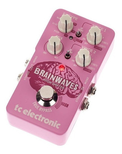 Tc Electronic Brainwaves Pitch Shi Pedal Whammy Octavas Coro Color Rosa chicle