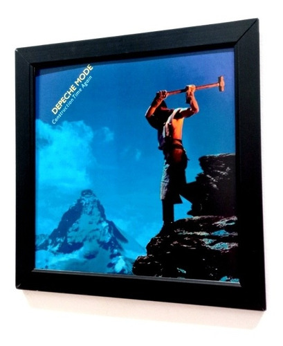 Quadro Depeche Mode Construction Capa Do Disco Mega Premium