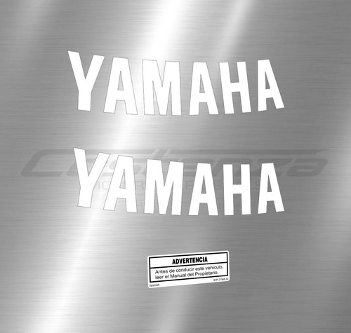 Calcos Tanque Yamaha Yzf R1 Año 1998 Moto Azul O Blanca