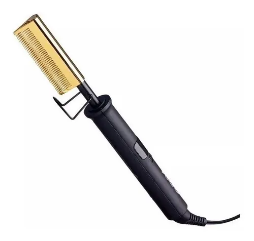 Plancha Con Peine Para Cabello Crespo Alaciado Perfecto