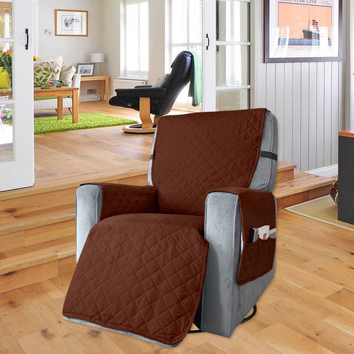 A Sofá Reclinable Sofá Protector Café Profundo L