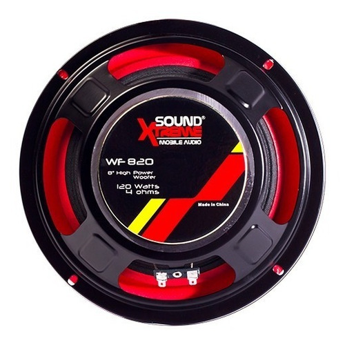 Bafle Baulero Automotor Con Woofer 8 120w Bocina Tweeter