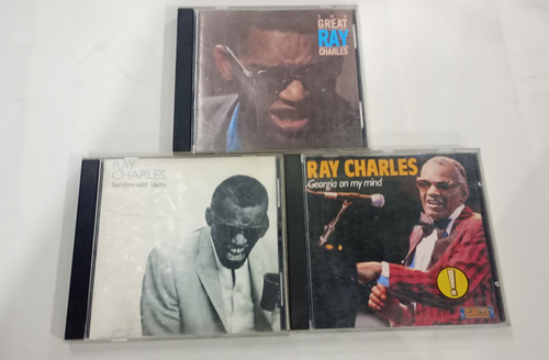 Ray Charles Lote X 3 Juntos(c.ds)