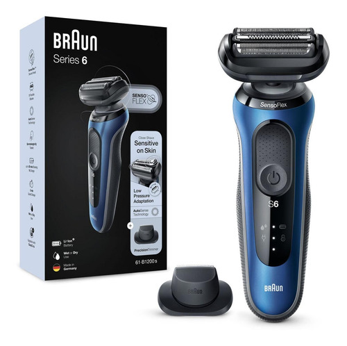 Braun Series 6 Máquina De Afeitar Eléctrica Kit 1 Unidad