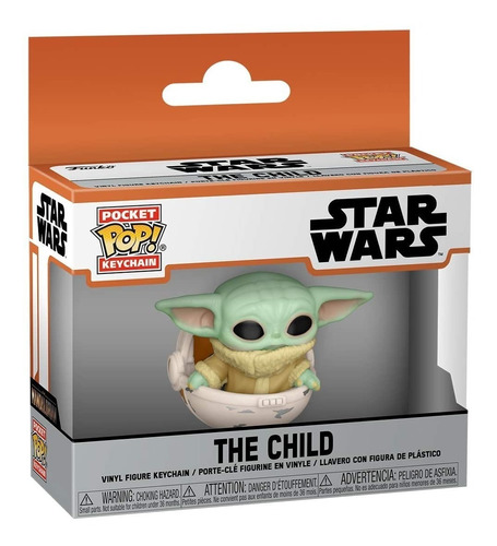 Funko Pop Star Wars Llavero The Child Baby Yoda Mandalorian