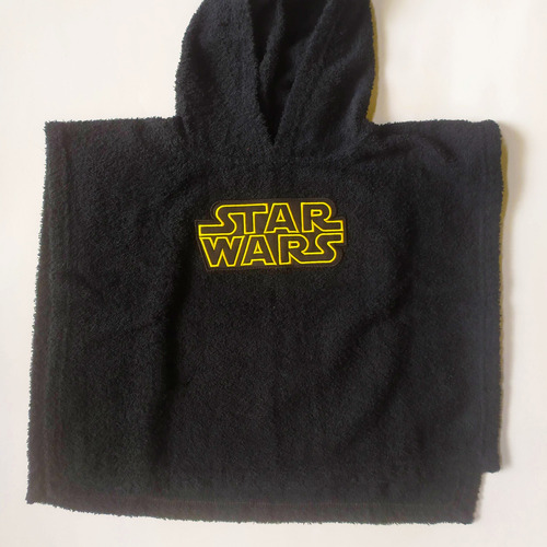 Poncho De Toalla Para Niños Star Wars 18-36 Meses