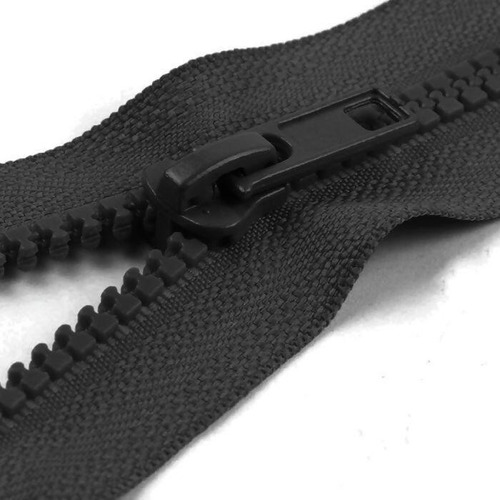 Zíper Fixo Vislon - 10 Unidades - 15cm - Preto