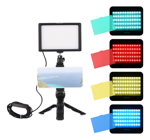 Lámpara De Fotografía+kit De Escritorio Profesional Iluminac