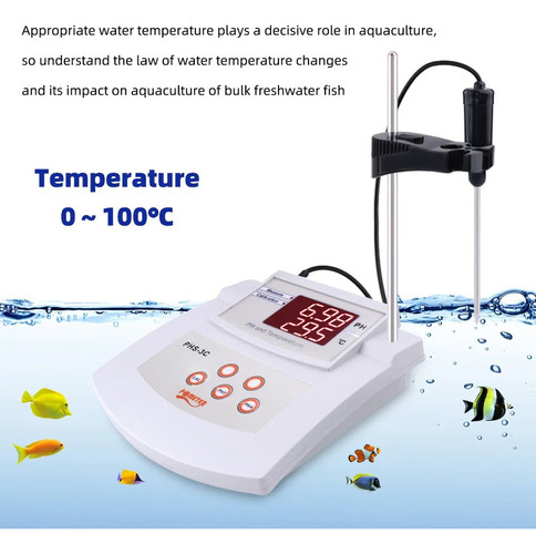 Potenciómetro De Escritorio, Medidor De Ph Y Temperatura