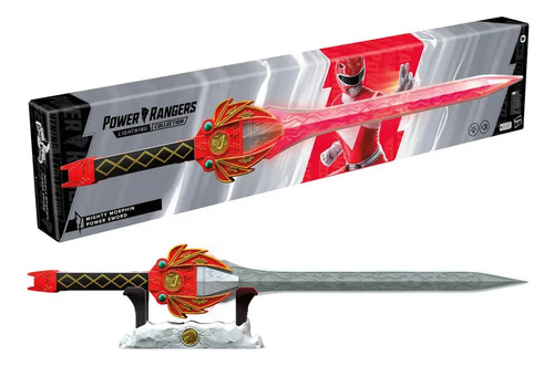 Power Rangers Red Ranger Sword Lightning Collection Hasbro