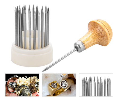 Joyería Grain Tool Para Abalorios, Engastado En Forma De S,