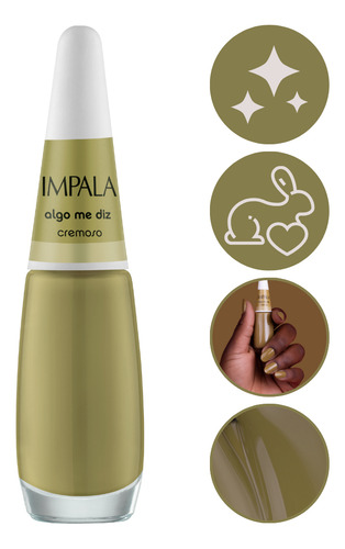 Esmalte Cremoso Impala A Cor Da Sua Moda Algo Me Diz 7,5ml