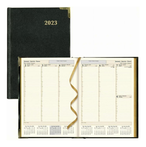 Brownline Planificador Semanal Ejecutivo 2024, Libro De