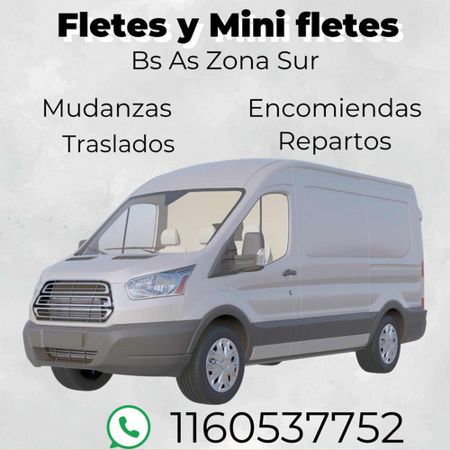 Flete Y Mini Flete Zona Sur...