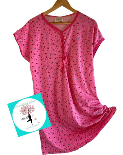 Camisola Manga Corta / Pijama Mujer / Post Parto 