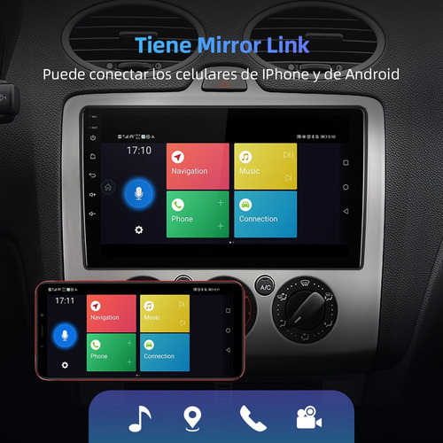 Zk Estéreo Para Ford Mondeo Galaxy Fiesta S-max Focus Kuga