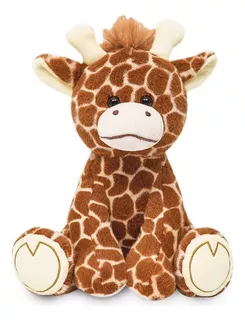 Pelúcia Infantil Bebê Minha Girafinha Safari 25cm Buba