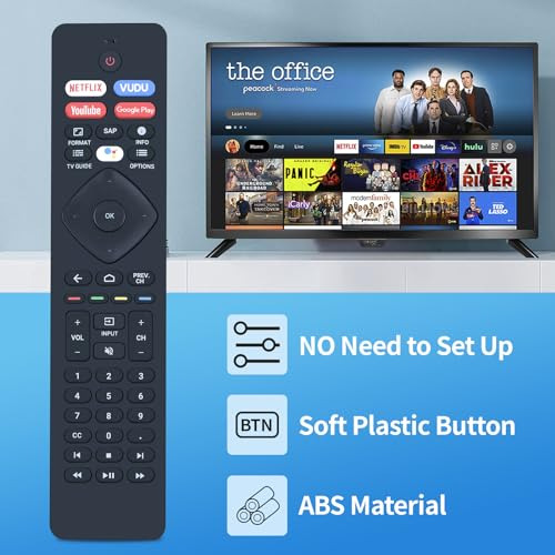 Control Remoto Nh800up Para Philips 4k Ultra Hd - Pack