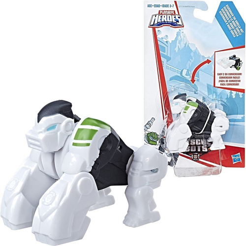 Muñeco Transformers Set Rescate Robots Animal Convertible