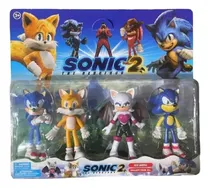 Comprar Muñecos Sonic Flexibles Blister X 4 Personajes The Hedgehog