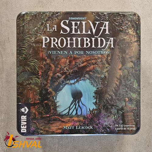 La Selva Prohibida - Juego De Mesa En Español - Devir