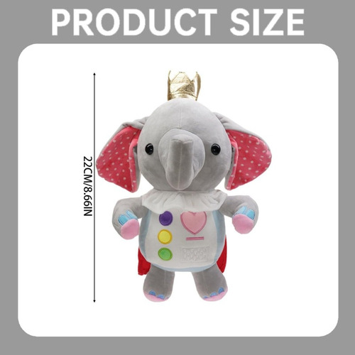 / 22 Cm Muñeco De Peluche Elefante