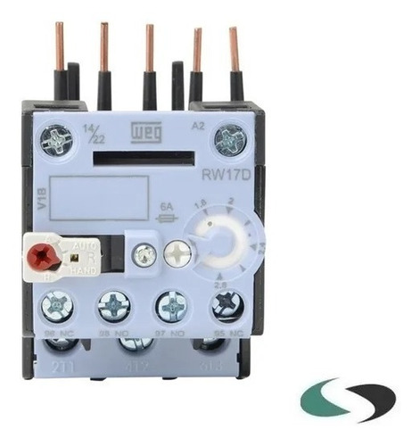 Rele Térmico 10-15a Rw17-1d3-u015 P/mini Contator Weg