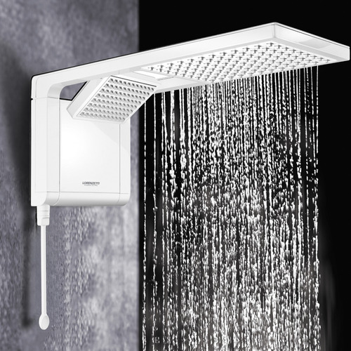 Chuveiro Lorenzetti Ducha Ultra Branco Acqua Duo Elétrico Branco 7.8 Kw