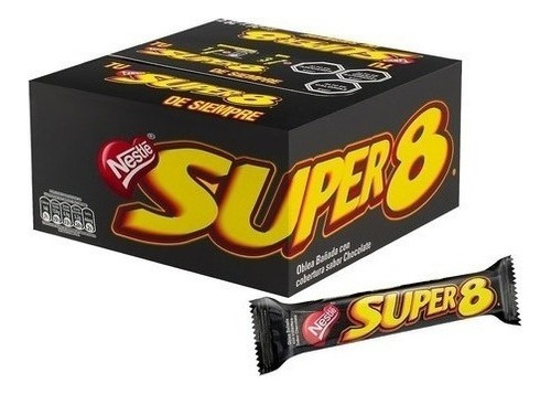 Chocolate Super 8 Caja 24 Unidades Nestlé
