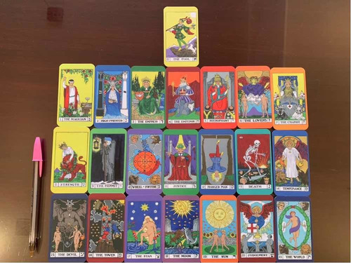 Tarot De Bota Cartas De Los  22 Árcanos Mayores